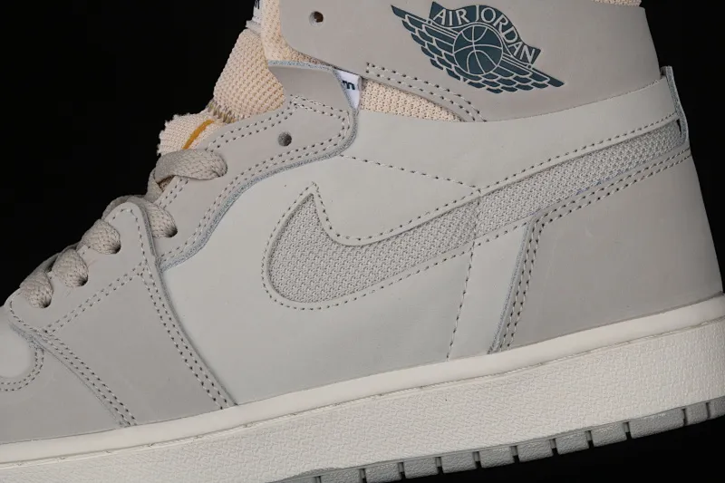 All categories Air Jordan Jordan series basketball shoes Air Jordan 1 High Z version Air Jordan 1 Zoom Comfort "London" AJ1 Joe 1 light gray color DH4268-001